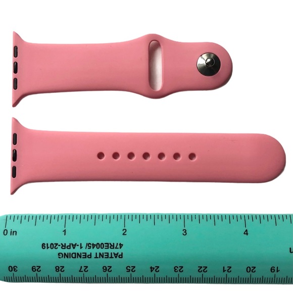 5/$20 NEW Bubble Gum PINK Silicone Sport Band Apple Watch44/45/49mm S/M - Picture 3 of 7